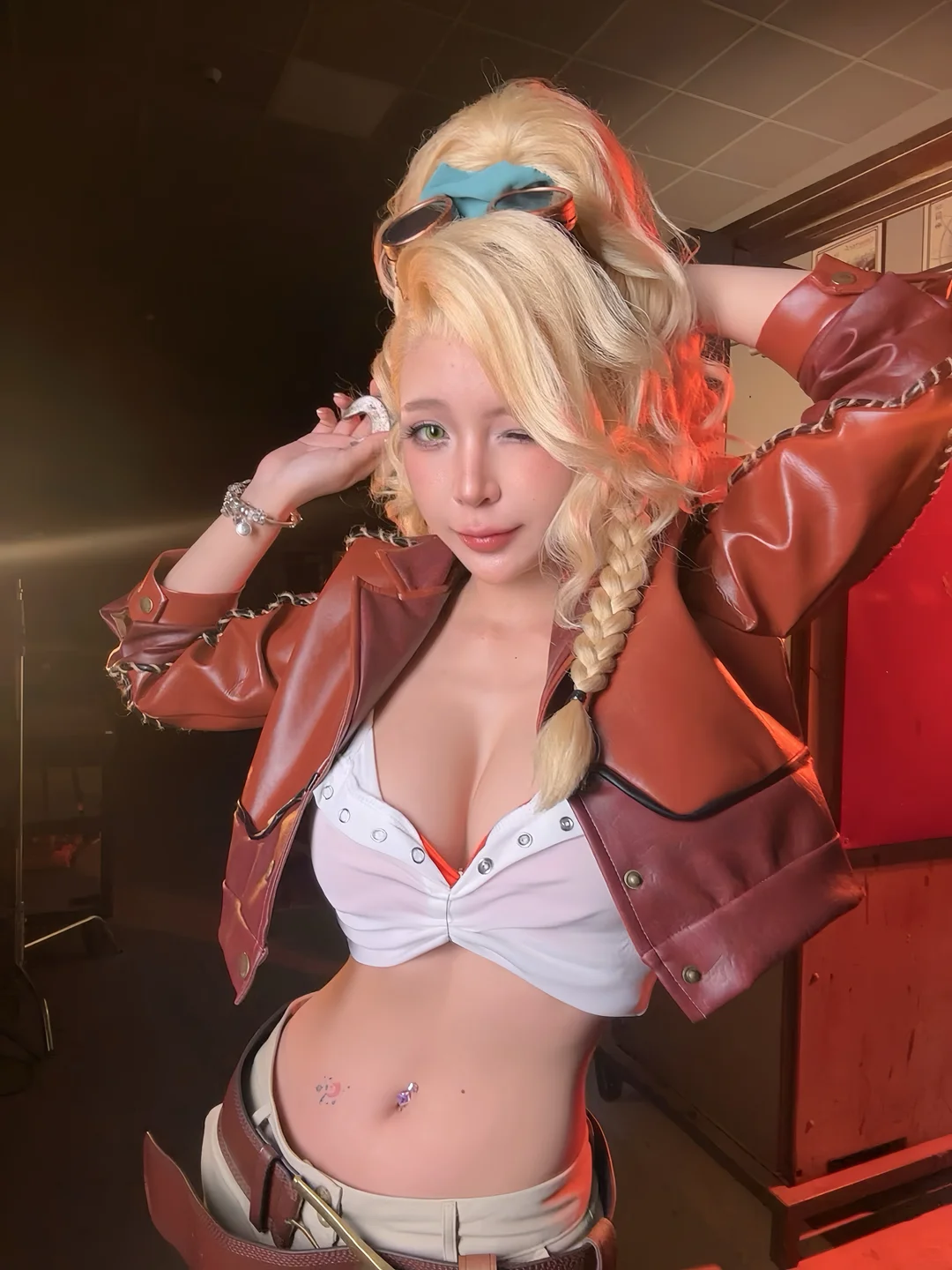 Umeko_J - Gemma (Monster Hunter) [94P-895MB] tg@simisebaisi 【丝足阁】084.webp